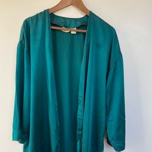 Vtg Gold Label Victoria Secret Silk Robe